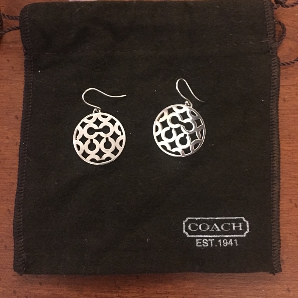 Coach earrings